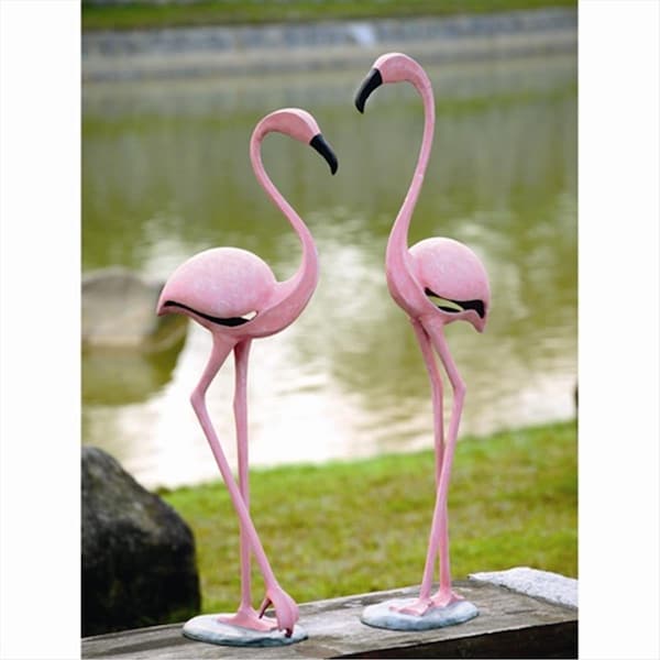 Grandoldgarden Pink Flamingo Pair GR789298 - main